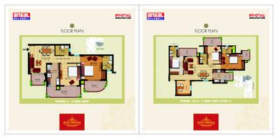 Image of 1265 Sq.ft 2 BHK Apartment / Flat for sale in Royal Heritage, Sector 70, Faridabad for Rs. 6500000