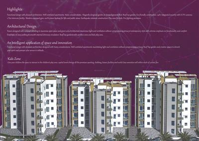 Image of 1264 Sq.ft 2 BHK Apartment / Flat for sale in Nirmala NDL Capital Tower, Sarojini Nagar, Lucknow for Rs. 6200000
