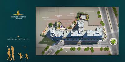 Image of 833 Sq.ft 2 BHK Apartment / Flat for sale in Akshar Ashlar Tattva, Titwala, Thane for Rs. 4500000