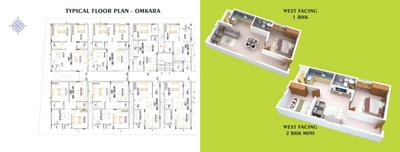 Image of 965 Sq.ft 2 BHK Apartment / Flat for sale in Subha Nandana, Electronic City, Bengaluru for Rs. 5300000