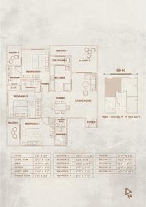 Image of 970 Sq.ft 2 BHK Apartment / Flat for sale in Suparshva Terraces Forjett Hill, Malabar Hill, Mumbai for Rs. 50400000