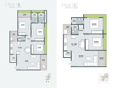 Image of 2588 Sq.ft 3 BHK Apartment / Flat for sale in Sawera Sanidhya, Nikol, Ahmedabad for Rs. 8500000
