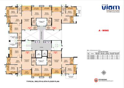 Image of 1050 Sq.ft 2 BHK Apartment / Flat for sale in Venkatesh Viom, Kothrud, Pune for Rs. 14900000
