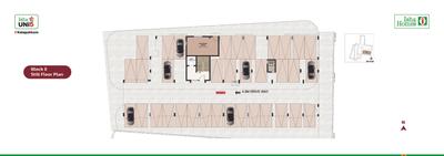 Image of 930 Sq.ft 2 BHK Apartment / Flat for sale in Isha Uni5, Nedumgundram, Chennai for Rs. 6720000