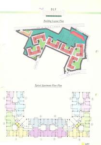 Image of 1400 Sq.ft 3 BHK Apartment / Flat for sale in DLF Ridgewood Estate, DLF Phase 4, Gurgaon for Rs. 31000000