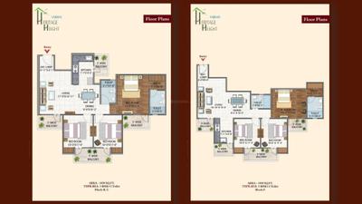 Image of 1045 Sq.ft 2.5 BHK Apartment / Flat for sale in BS Vaibhav Heritage Height, Noida Extension, Greater Noida for Rs. 8600000