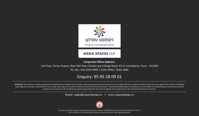 Image of 1050 Sq.ft 2 BHK Apartment / Flat for sale in Utsav 51 Balewadi Residences, Balewadi, Pune for Rs. 11500000