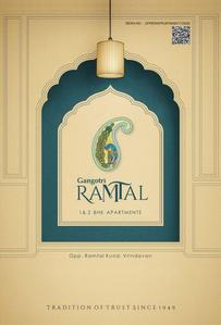 Image of 1125 Sq.ft 2 BHK Apartment / Flat for sale in Gangotri Ramtal, Sunrakh Bangar, Vrindavan for Rs. 8200000