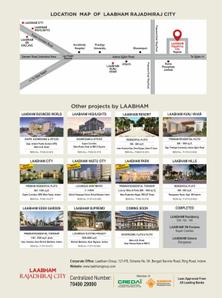 Image of 1000 Sq.ft Residential Plot / Land for sale in Laabham Rajadhiraj City, Bhawrasla, Indore for Rs. 3100000