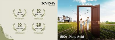 Image of 1200 Sq.ft Residential Plot / Land for sale in Sai Skandha UP Residence, Thiruvallur, Chennai for Rs. 2950000