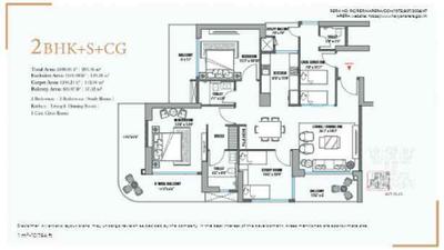 Image of 1854 Sq.ft 3 BHK Apartment / Flat for sale in J 36, Sector 36, Sohna for Rs. 30396000