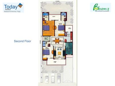 Image of 2250 Sq.ft 3 BHK Builder Floor for sale in Today Blossoms II, Sector 51, Gurgaon for Rs. 24000000