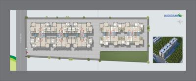 Image of 630 Sq.ft 2 BHK Apartment / Flat for sale in Ambica Kishan Icon, Maneja, Vadodara for Rs. 2750000