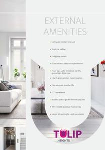 Image of 670 Sq.ft 1 BHK Apartment / Flat for sale in Tulip Heights, Kalyan East, Kalyan for Rs. 4500000