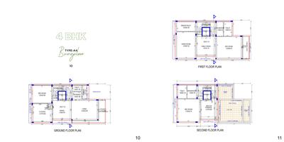 Image of 2259 Sq.ft 4 BHK Villa for sale in Shiv Sanidhya Villas, Adalaj, Gandhinagar for Rs. 33700000