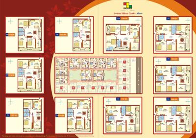 Image of 1658 Sq.ft 3 BHK Apartment / Flat for sale in Swarna Silicon Castle Minos by Swarna Constructions, Hoodi, Bengaluru for Rs. 13300000