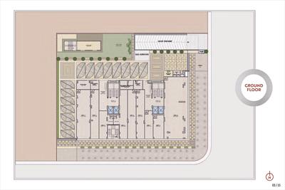 Image of 1830 Sq.ft 3 BHK Apartment / Flat for sale in Swastik Harvi Helios, Bopal, Ahmedabad for Rs. 8235000