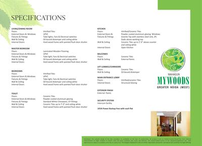 Image of 1510 Sq.ft 3 BHK Apartment / Flat for sale in Mahagun Mywoods Phase 2, Noida Extension, Greater Noida for Rs. 13000000
