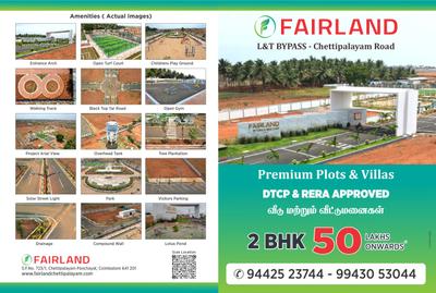 Image of 2147 Sq.ft Residential Plot / Land for sale in Greenfield Fairland, Chettipalayam, Coimbatore for Rs. 6500000