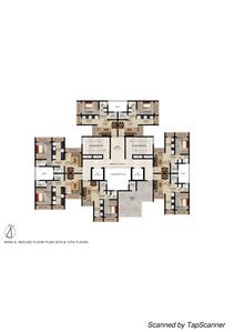 Image of 593 Sq.ft 1 BHK Apartment / Flat for sale in Sanskruti Sapphire, Nalasopara East, Nala Sopara for Rs. 4000005