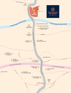 Image of 120 Sq.ft Residential Plot / Land for sale in Ithika Shaantham Meadows, Chinna Shivnoor, Hyderabad for Rs. 1800000