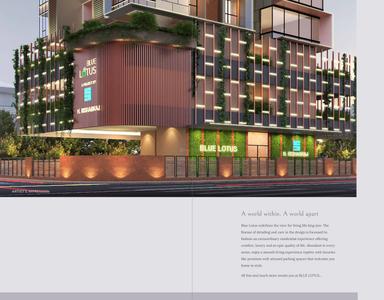 Image of 920 Sq.ft 2 BHK Apartment / Flat for sale in Rishabraj Blue Lotus, Khar West, Mumbai for Rs. 39900000