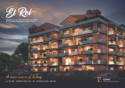 Image of 1900 Sq.ft 3 BHK Apartment / Flat for sale in Lewis El Roi, Cooke Town, Bengaluru for Rs. 28800000