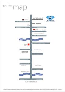 Image of 1322 Sq.ft 3 BHK Apartment / Flat for sale in Amaantra Crystal, Mahurali, Ghaziabad for Rs. 8100000