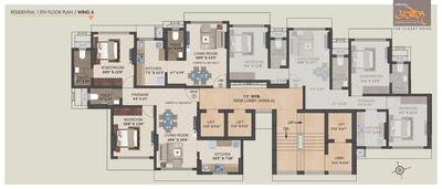 Image of 800 Sq.ft 2 BHK Apartment / Flat for sale in Sudhanshu Bhandup Amol CHS, Bhandup East, Mumbai for Rs. 14300000