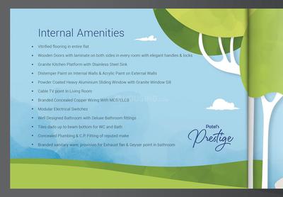Image of 840 Sq.ft 2 BHK Apartment / Flat for sale in Patels Prestige, Ambernath West, Ambernath for Rs. 3200000