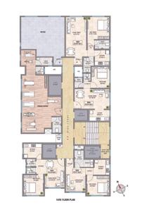 Image of 630 Sq.ft 1 BHK Apartment / Flat for sale in Rudra Galaxy Aura, Ghatkopar East, Mumbai for Rs. 21400000