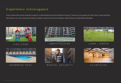 Image of 840 Sq.ft 2 BHK Apartment / Flat for sale in Aditya Urban Homes, Bamheta Village, Ghaziabad for Rs. 4800000