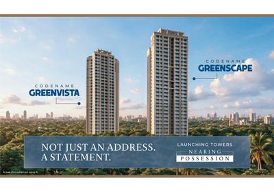 Image of 826 Sq.ft 2 BHK Apartment / Flat for sale in Purvankara One Park Avenue 1, Thane West, Thane for Rs. 22000000