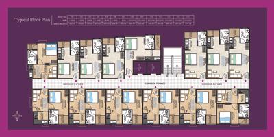 Image of 385 Sq.ft 1 BHK Apartment / Flat for sale in UDB Studio Suite, Jagatpura, Jaipur for Rs. 2500000