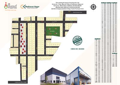 Image of 2400 Sq.ft Residential Plot / Land for sale in I5 CK Madhavan Nagar, Madhavaram, Chennai for Rs. 8500000