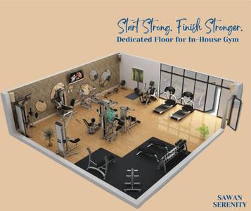 Image of 1500 Sq.ft 3 BHK Apartment / Flat for sale in Shree Sawan Serenity, Nerul, Navi Mumbai for Rs. 26500000