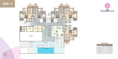 Image of 1092 Sq.ft 2 BHK Apartment / Flat for sale in Akanksha The Camelia, Wakad, Pune for Rs. 6000000