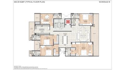 Image of 1944 Sq.ft 3 BHK Builder Floor for sale in DLF Gardencity Arcade, Sector 92, Gurgaon for Rs. 23000000