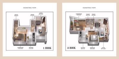 Image of 1150 Sq.ft 2 BHK Apartment / Flat for sale in S K Residency, Ulwe, Navi Mumbai for Rs. 10000002