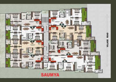 Image of 1600 Sq.ft 3 BHK Apartment / Flat for sale in Lucky Aestor Square, Noida Extension, Greater Noida for Rs. 6200000