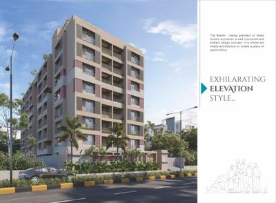 Image of 697 Sq.ft 2 BHK Apartment / Flat for sale in Ganesha Safal Parisar, Vavol, Gandhinagar for Rs. 5500000