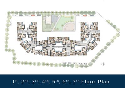 Image of 1685 Sq.ft 4 BHK Apartment / Flat for sale in 24 Sunshine Towers, Spine Road, Pune for Rs. 11800000