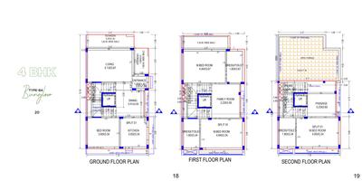 Image of 2259 Sq.ft 4 BHK Villa for sale in Shiv Sanidhya Villas, Adalaj, Gandhinagar for Rs. 33700000