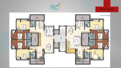 Image of 2350 Sq.ft 4 BHK Apartment / Flat for sale in Grande Torre, Panjim, Goa for Rs. 45000000