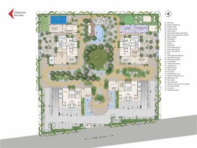 Image of 5240 Sq.ft 4 BHK Apartment / Flat for sale in The Beaumonde, Shilaj, Ahmedabad for Rs. 39300000