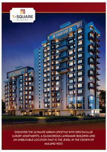 Image of 1043 Sq.ft 2 BHK Apartment / Flat for sale in Trinetra T Square, Mulund West, Mumbai for Rs. 18600000