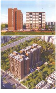Image of 638 Sq.ft 2 BHK Apartment / Flat for sale in PHA Kalash, Chandkheda, Ahmedabad for Rs. 5300000