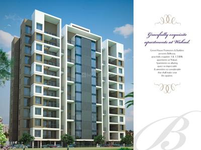 Image of 580 Sq.ft 1 BHK Apartment / Flat for sale in Legacy Bellezza, Tathawade, Pune for Rs. 4500000