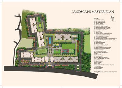 Image of 1008 Sq.ft 2 BHK Apartment / Flat for sale in Ajmera Lakeside Paradise, Yelahanka, Bengaluru for Rs. 11200000