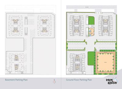 Image of 800 Sq.ft 3 BHK Apartment / Flat for sale in Sky Heights, Mavdi, Rajkot for Rs. 6500000